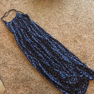 Floral Maxi with Open Back